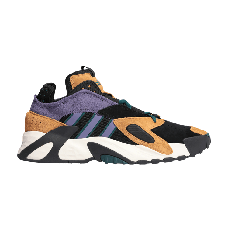 Adidas Streetball 'Black Purple Brown' — Black Purple Brown