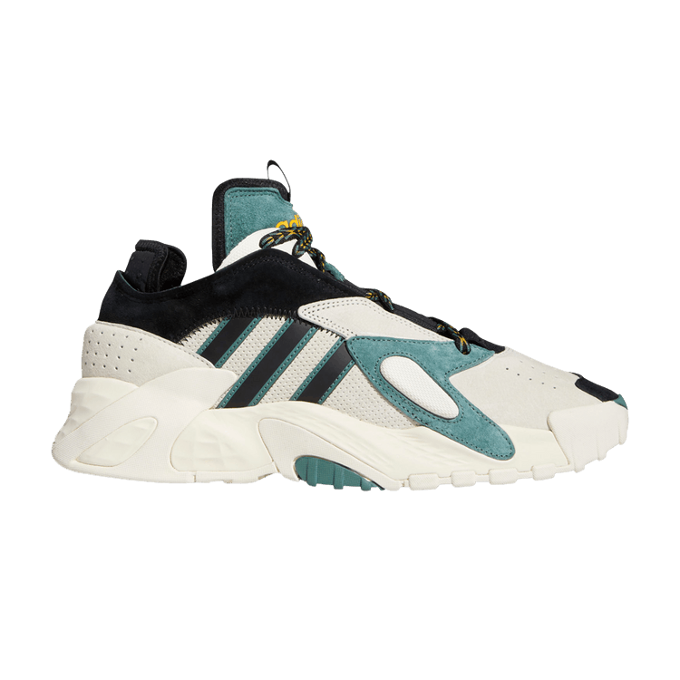 Adidas Streetball 'Cream Tech Emerald' — Cream White/Core Black/Tech Emerald