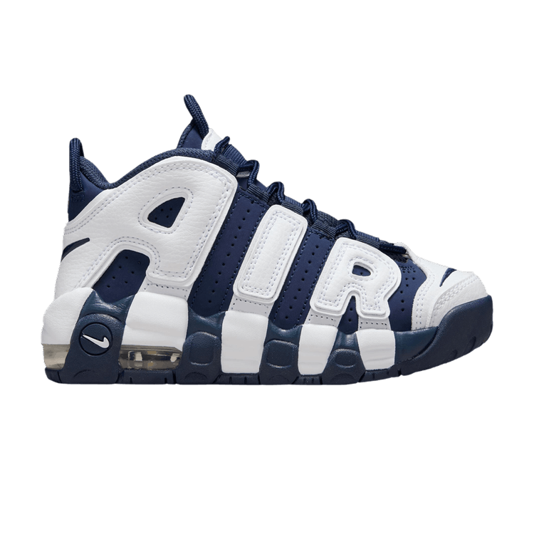 Nike Air More Uptempo PS 'Olympic' 2024 — White/Metallic Gold/University Red/Midnight Navy