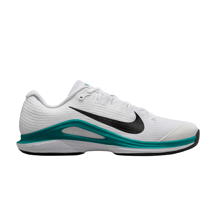 NikeCourt Air Zoom Vapor 12 HC 'White Radiant Emerald' — White/Radiant Emerald/Black