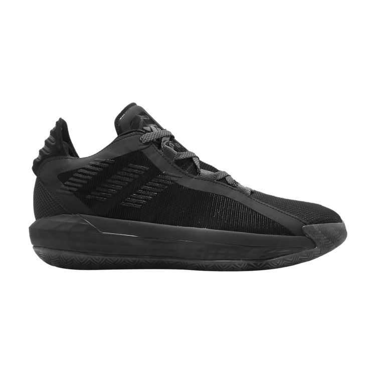 Adidas Dame 6 GCA 'Lights Out' — Core Black/Core Black/Solid Grey