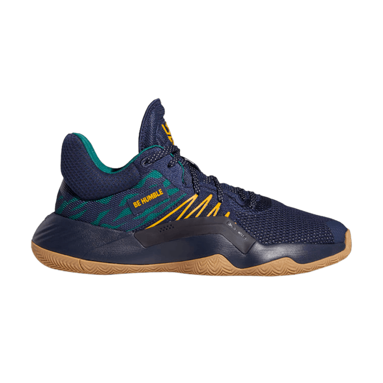 Adidas D.O.N. Issue #1 'Be Humble' — Collegiate Navy/Collegiate Green/Team Collegiate Gold