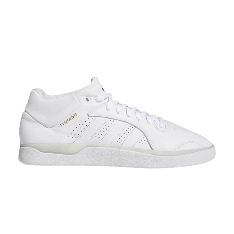 Adidas Tyshawn 'Triple White' — Cloud White/Cloud White/Cloud White