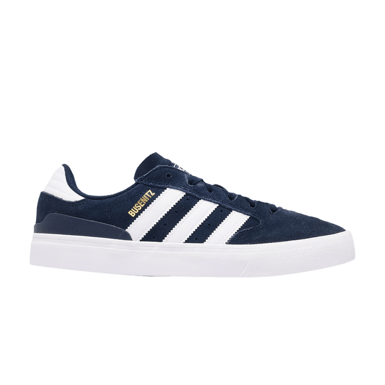 Adidas Busenitz Vulc 2 'Collegiate Navy White' — Collegiate Navy/Clound White/Gold Metallic