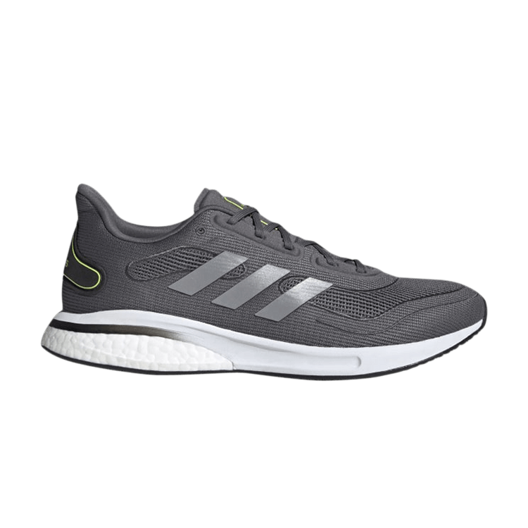 Adidas Supernova 'Grey Metallic' — Grey/Silver Metallic/Signal Green