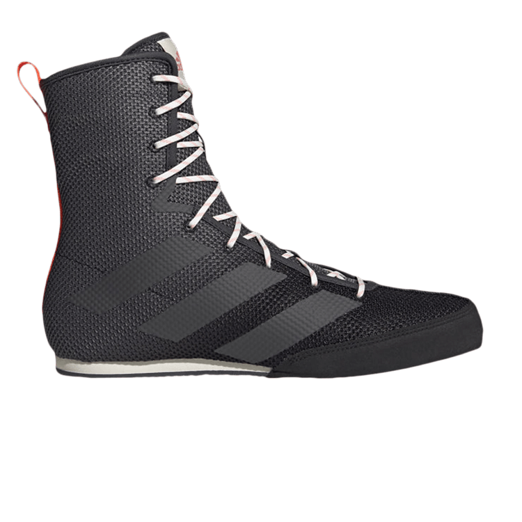 Adidas Box Hog 3 'Black Solar Red' — Core Black/Grey Six/Solar Red