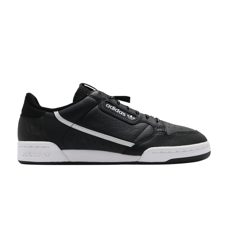 Adidas Continental 80 'Black' — Core Black/Off White/Cloud White