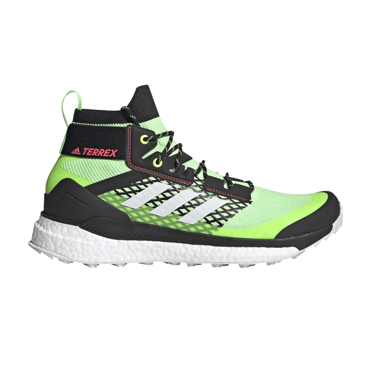 Adidas Terrex Free Hiker 'Signal Green' — Signal Green/Cloud White/Signal Pink