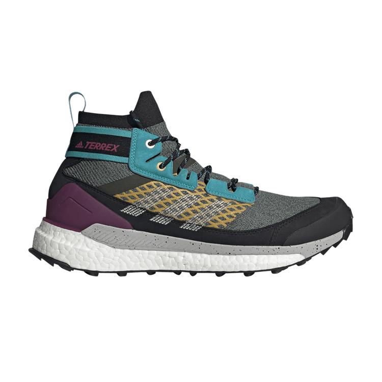 Adidas Terrex Free Hiker 'Legend Earth Signal Cyan' — Legend Earth/Grey Two/Signal Cyan