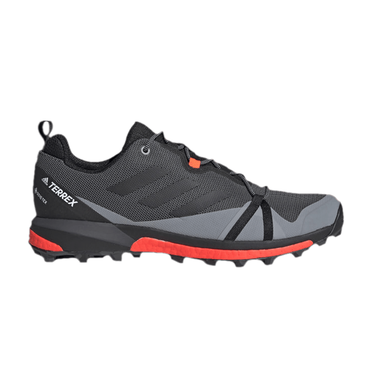 Adidas Terrex Skychaser LT Gore-Tex 'Grey Solar Red' — Grey Six/Core Black/Solar Red