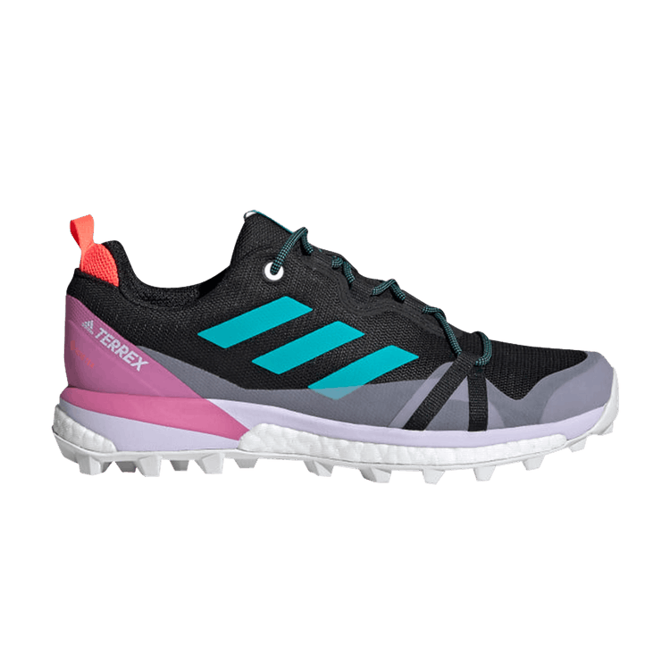 Adidas Wmns Terrex Skychaser LT Gore-Tex 'Hi-Res Aqua Purple' — Core Black/Hi-Res Aqua/Purple Tint