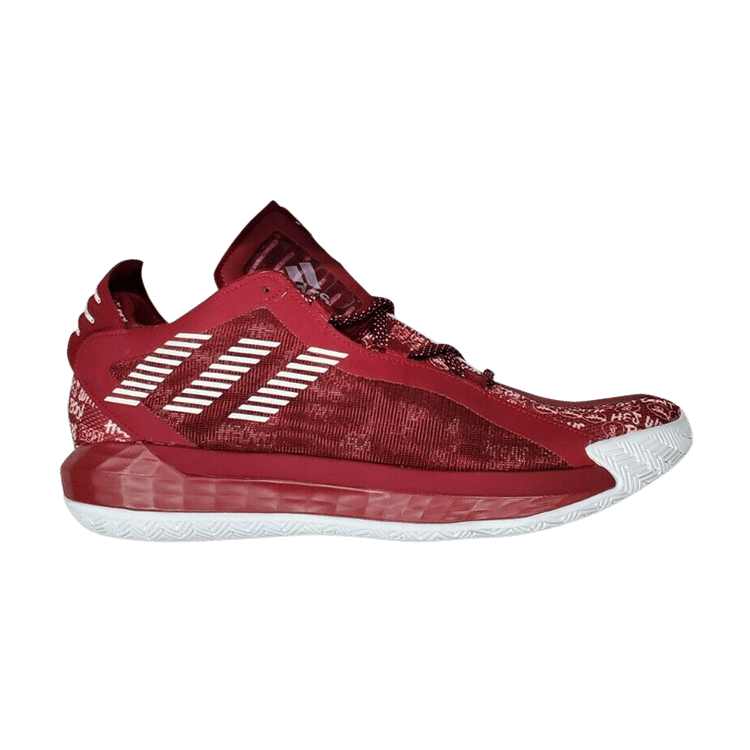 Adidas Dame 6 Team 'Hecklers Pack - Collegiate Burgundy' — Collegiate Burgundy/Footwear White/Collegiate Burgundy
