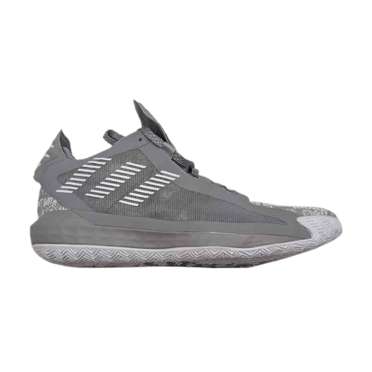 Adidas Dame 6 'Hecklers Pack - Grey' — Grey/White