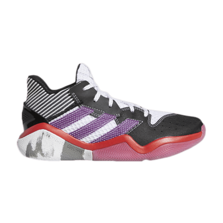 Adidas Harden Stepback J 'Geek up' — Cloud White/Glory Purple/Core Black