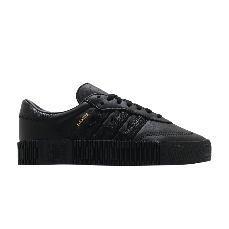 J KOO x adidas Wmns Sambarose 'Core Black' — Core Black/Core Black/Gold Metallic