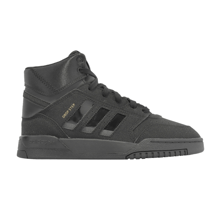 Adidas Drop Step J 'Black Team Gold' — Core Black/Team Gold/Core Black