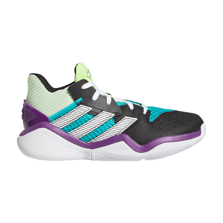 Adidas Harden Stepback J 'Signal Green' — Core Black/Cloud White/Signal Green