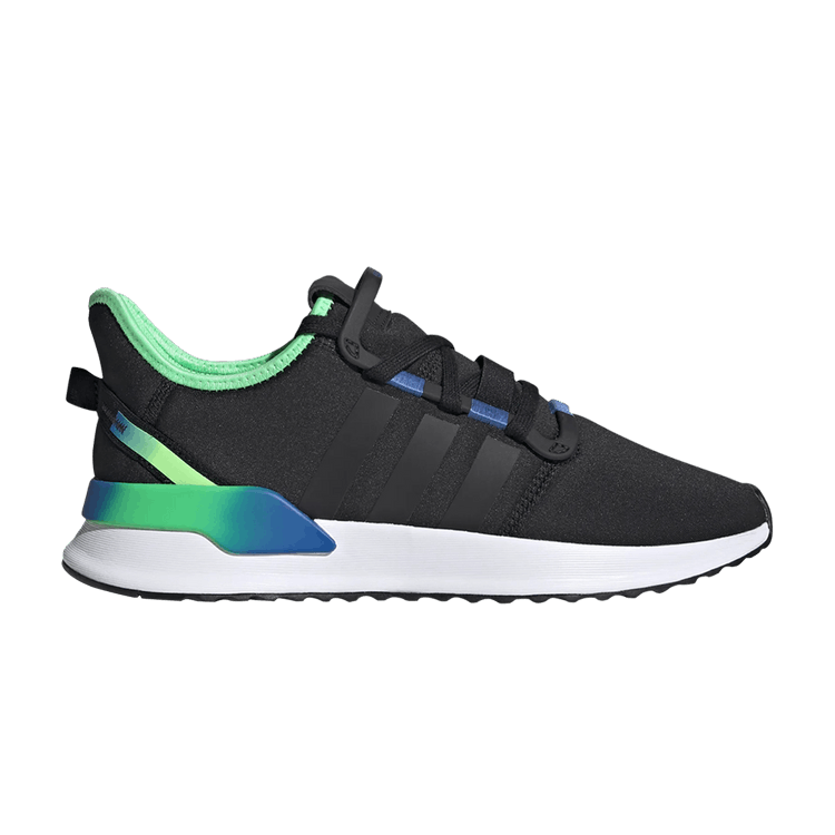 Adidas U_Path Run 'Black Shock Lime' — Core Black/Core Black/Shock Lime