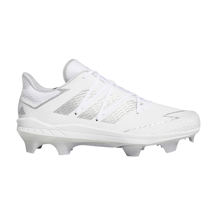Adidas Adizero Afterburner 7 Pro TPU 'White Silver Metallic' — Cloud White/Silver Metallic/Cloud White