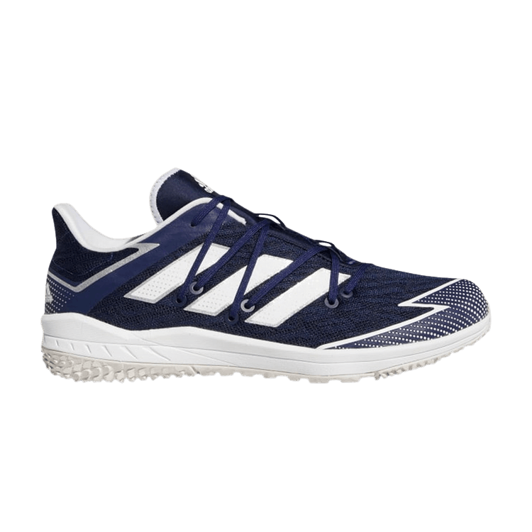 Adidas Adizero Afterburner Turf 'Team Navy' — Team Navy/Cloud White/Grey One