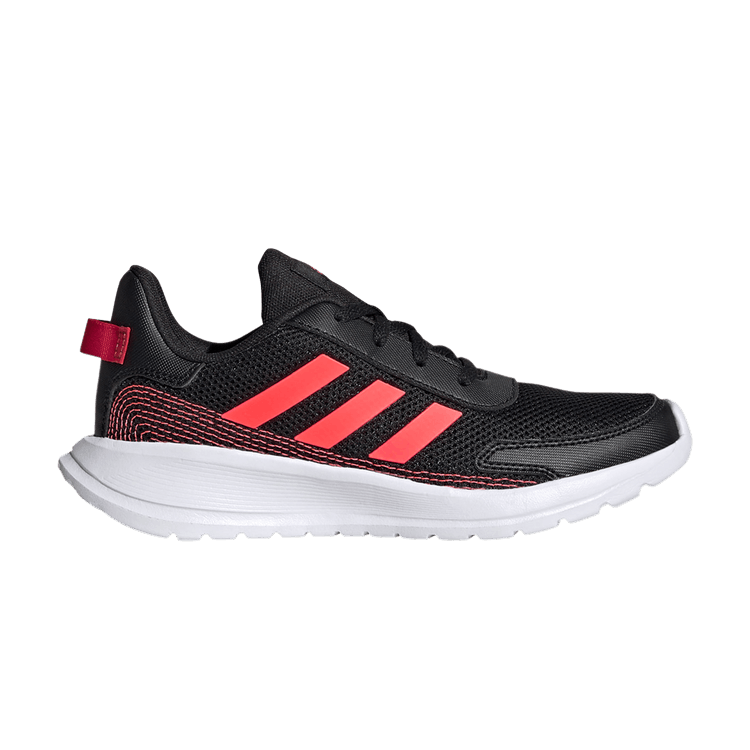 Adidas Tensaur Run J 'Black Signal Pink' — Core Black/Signal Pink/Power Pink