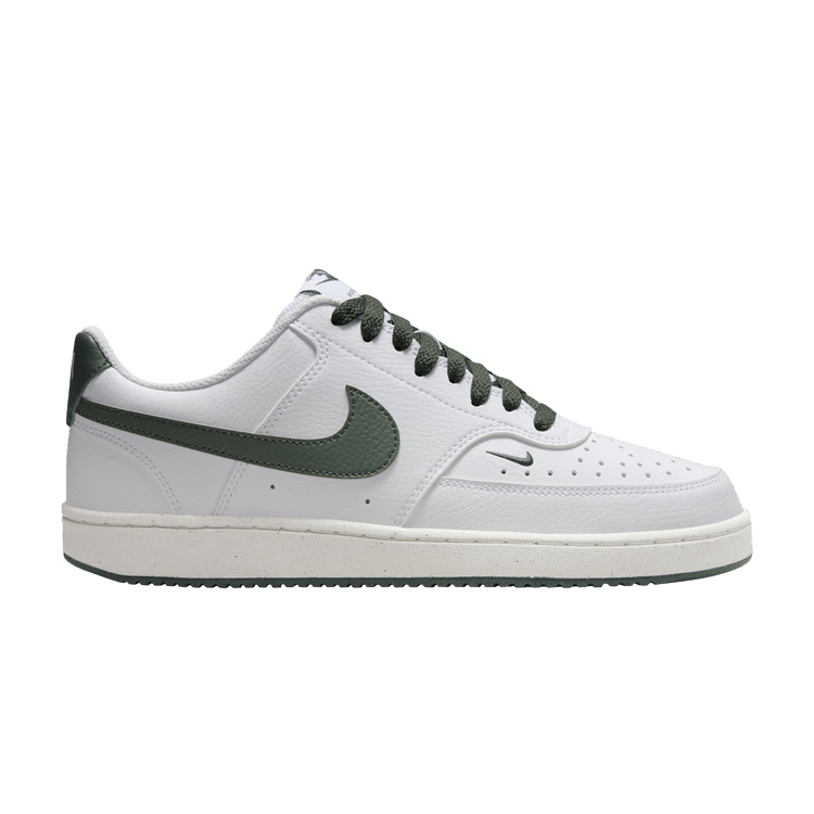 Nike Wmns Court Vision Low Next Nature 'White Vintage Green' — White/Stadium Green/Sail/Vintage Green