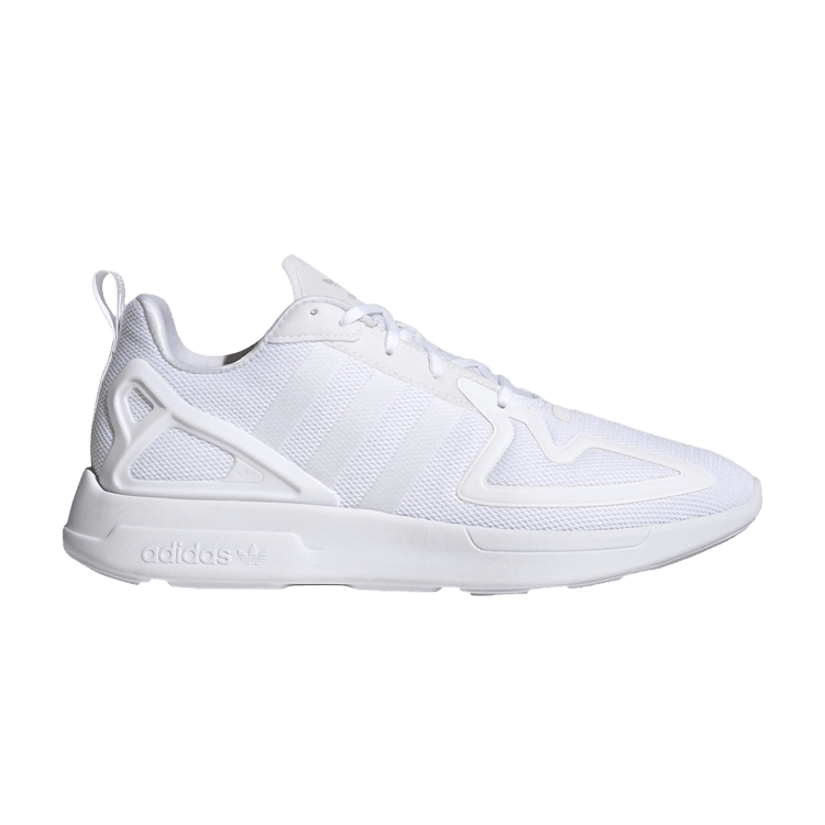 Adidas ZX 2K Flux 'Cloud White' — Cloud White/Cloud White/Grey One