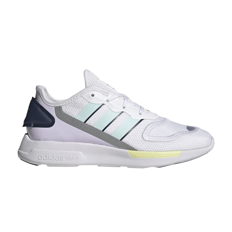 Adidas Wmns ZX 2K Florine 'White Ice Mint' — Cloud White/Ice Mint/Purple Tint