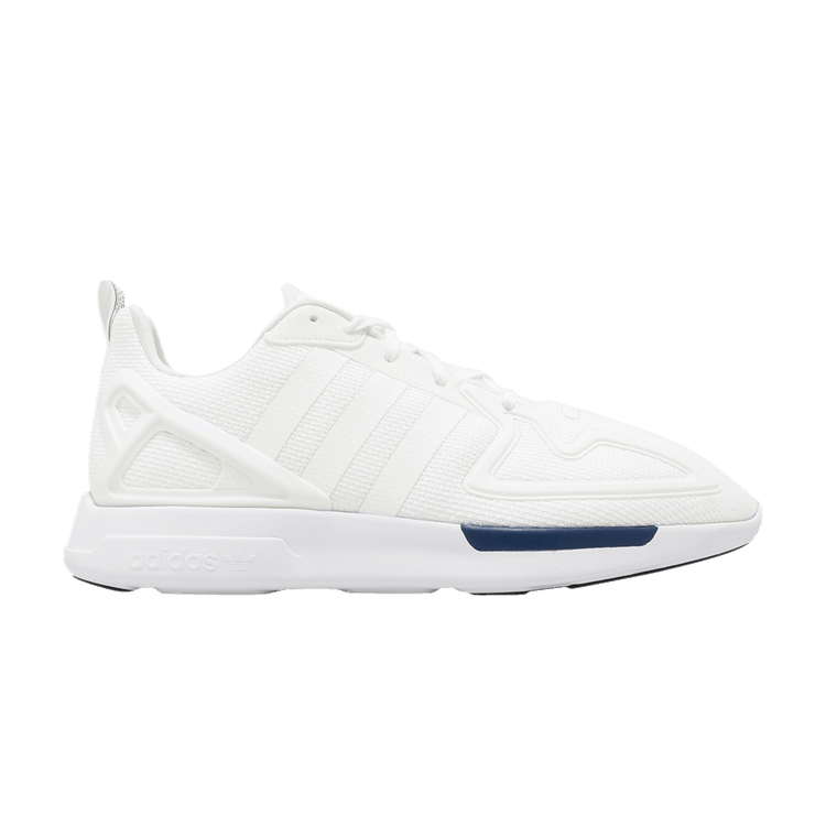Adidas ZX 2K Flux 'White Tech Indigo' — Cloud White/Cloud White/Tech Indigo