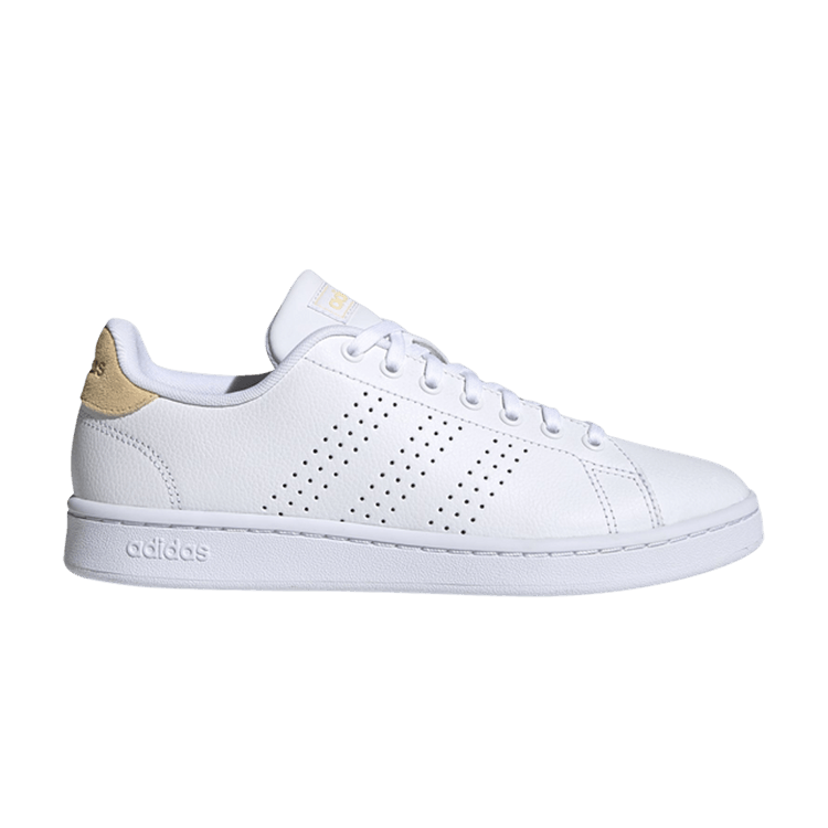 Adidas Wmns Advantage 'White Orange Tint' — Cloud White/Cloud White/Orange Tint