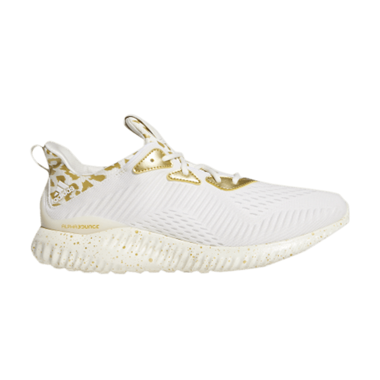 Adidas Alphabounce 1 Burner 'Chalk White' — Chalk White/Footwear White/Grey Two