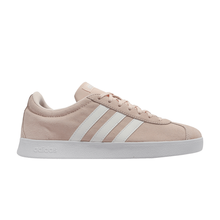 Adidas Wmns VL Court 2.0 'Pink Tint' — Pink Tint/Cloud White/Dove Grey