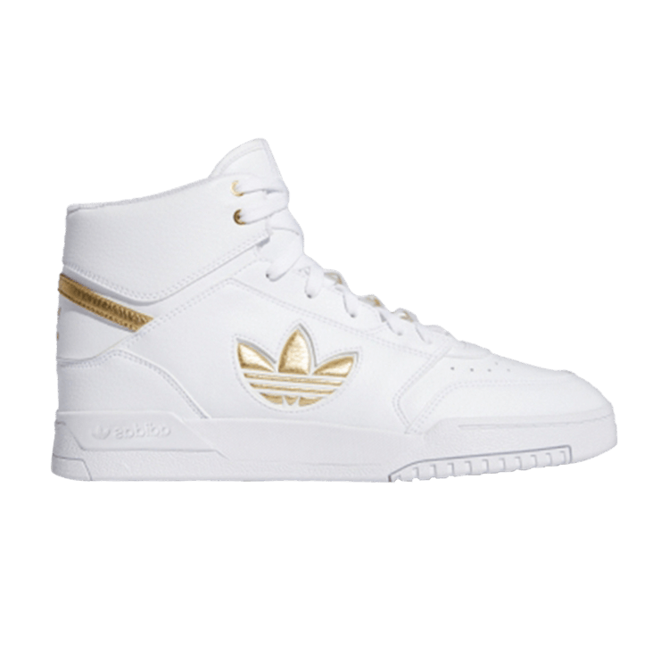 Adidas Drop Step XL 'White Gold Metallic' — Footwear White/Gold Metallic