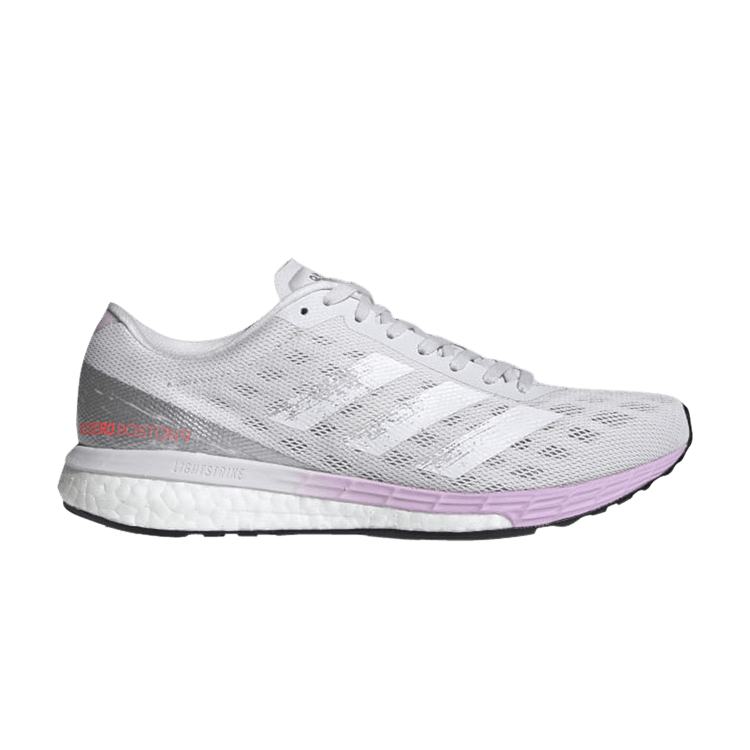 Adidas Wmns Adizero Boston 9 'Dash Grey Clear Lilac' — Dash Grey/Cloud White/Clear Lilac