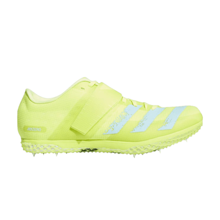 adidas Adizero High Jump 'Solar Yellow Aqua' — Solar Yellow/Core Black/Clear Aqua