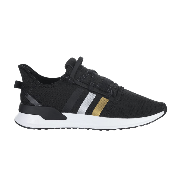 Adidas U_Path Run 'Black Gold Silver Metallic' — Core Black/Gold Metallic/Silver Metallic