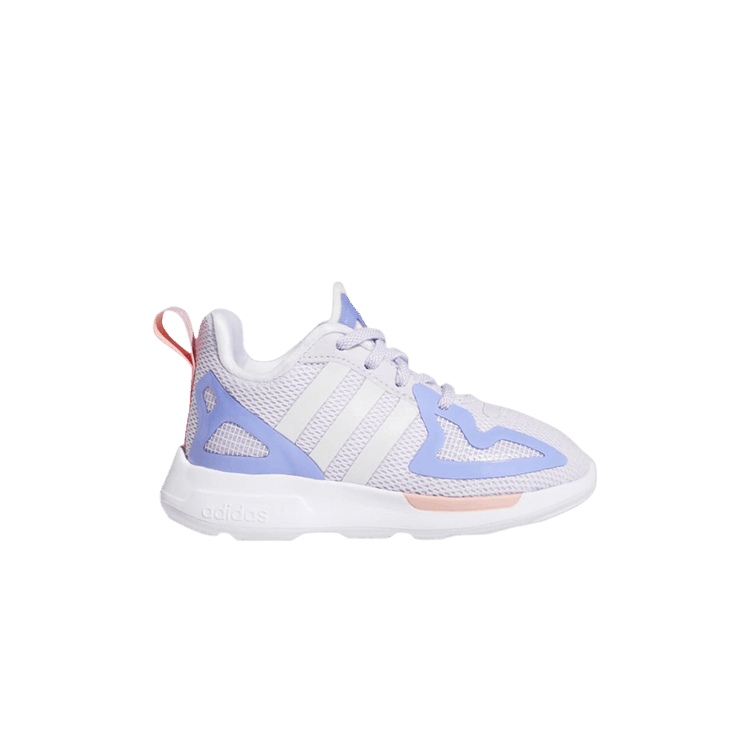Adidas ZX 2K Flux Infant 'White Purple Tint' — Purple Tint/Cloud White/Joy Purple