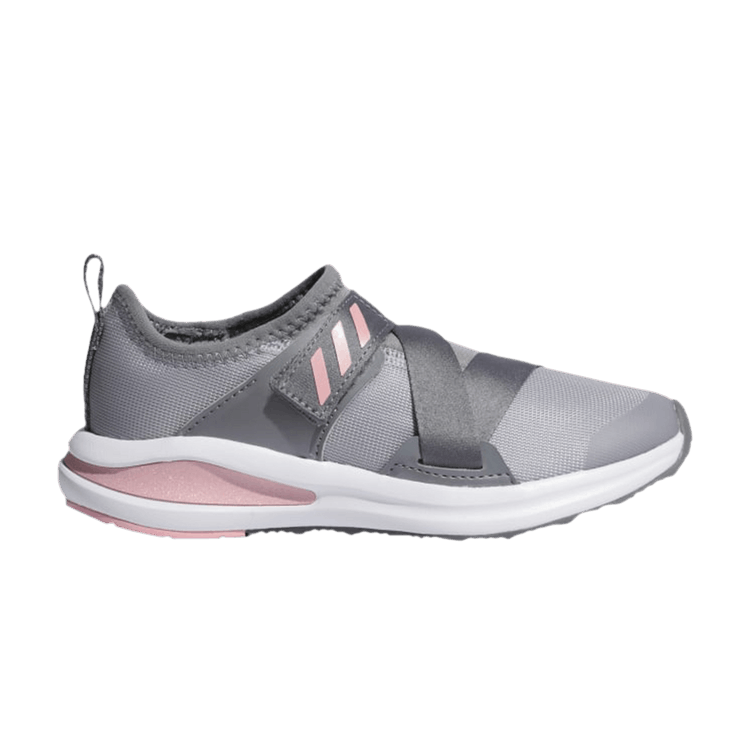 Adidas FortaRun 2020 J 'Glow Pink Grey' — Grey/Glow Pink/Grey Two