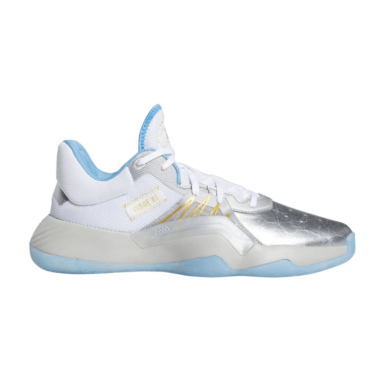Adidas D.O.N. Issue #1 GCA 'Five Generals' — Footwear White/Silver Metallic