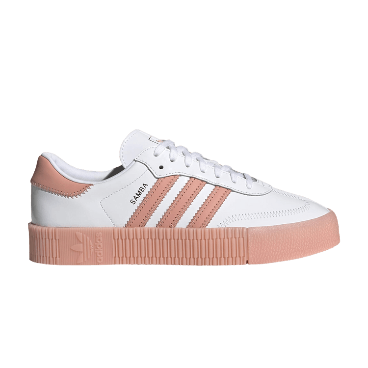 Adidas Wmns Sambarose 'White Trace Pink' — Cloud White/Trace Pink/Gold Metallic