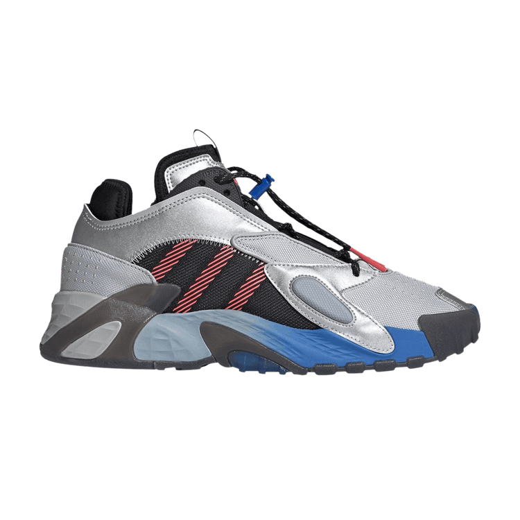 Adidas Streetball 'Silver Metallic Flash Red' — Silver Metallic/Flash Red/Core Black