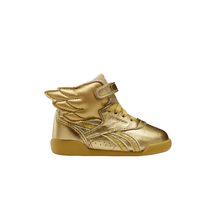 Wonder Woman 1984 x Reebok Freestyle Hi Toddler 'Golden Eagle Armor' — Gold Metallic/Gold Metallic/Excellent Red