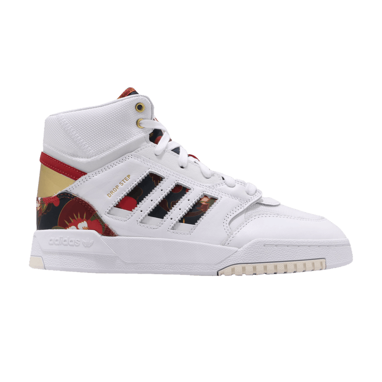 Adidas Drop Step 'Chinese New Year' — Footwear White/Gold Metallic/Core Black