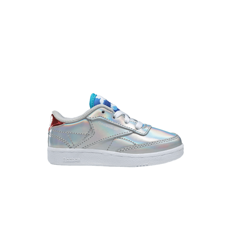 Wonder Woman 1984 x Reebok Club C 85 Toddler 'Air Flight' — Silver Metallic/Silver Metallic/Silver Metallic