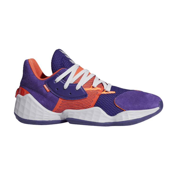 Adidas Harden Vol. 4 'Su Casa Mi Casa - Phoenix Suns' — Collegiate Purple/Orange/Grey Three