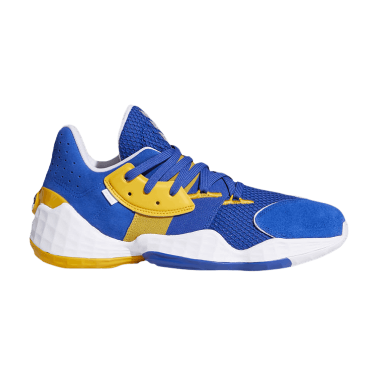 Adidas Harden Vol. 4 'Su Casa Mi Casa - Golden State Warriors' — Team Royal Blue/Team College Gold/Cloud White