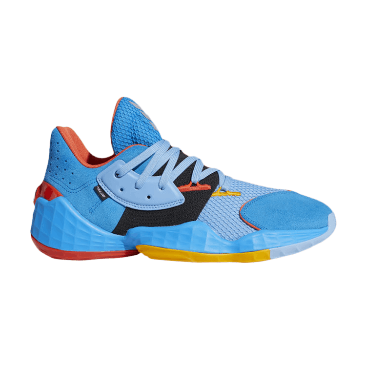 Adidas Harden Vol. 4 'Su Casa Mi Casa - Oklahoma City Thunder' — Bright Blue/Light Blue/Team Collegiate Gold
