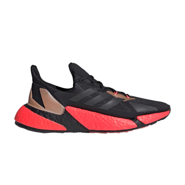 Adidas X9000L4 'Black Signal Pink' — Core Black/Core Black/Signal Pink