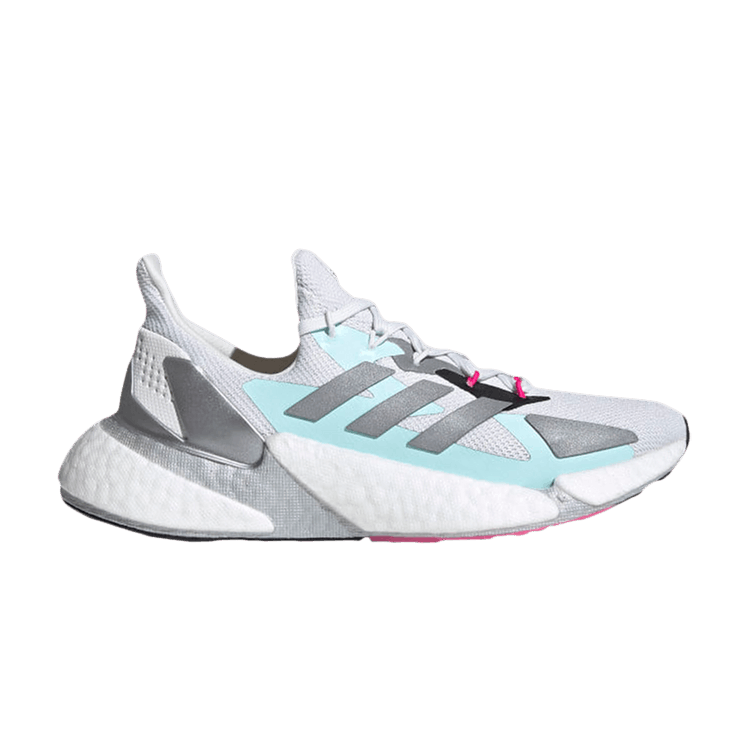 Adidas Wmns X9000L4 'White Sky Tint' — Crystal White/Silver Metallic/Core Black