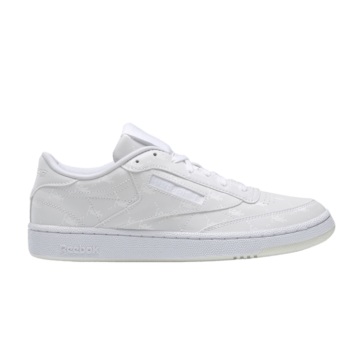 Très Rasché x Reebok Club C 85 MU 'Triple White' — White/White/White